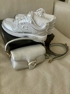 COACH BUNDLE- pillow tabby & sneakers (brand new)